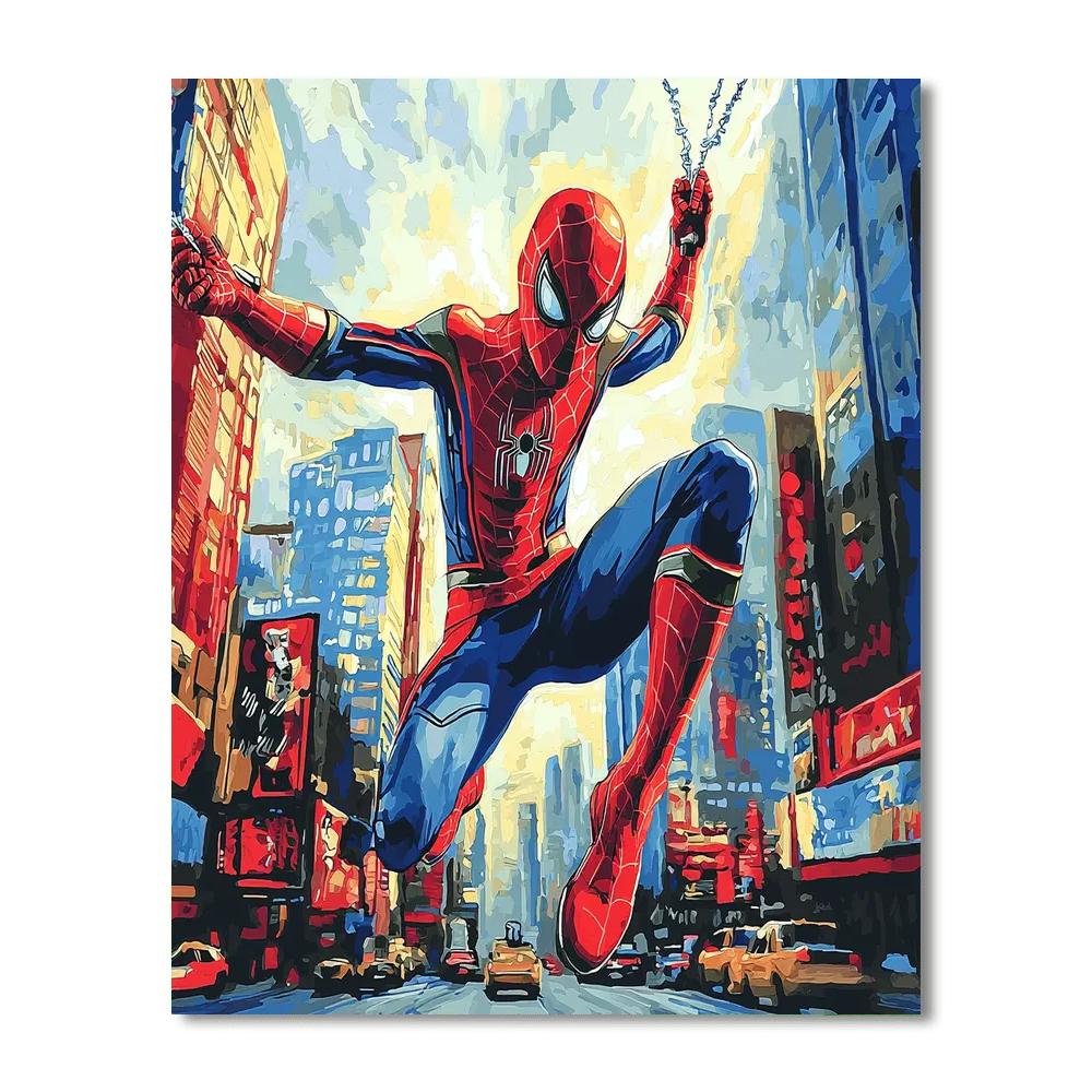 Tom Holland: The Web-slinger’s Charisma Numbered Painting Kits