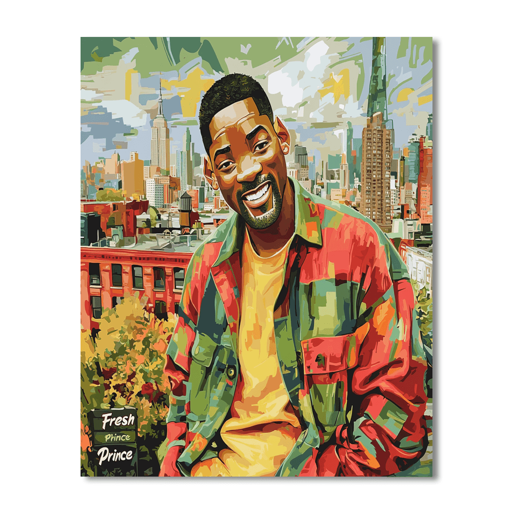 Will Smith: Charismatic Journeys From Bel-air Painting Number Kit