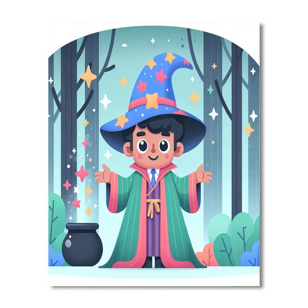 Wondrous Wizard World Paint By Number