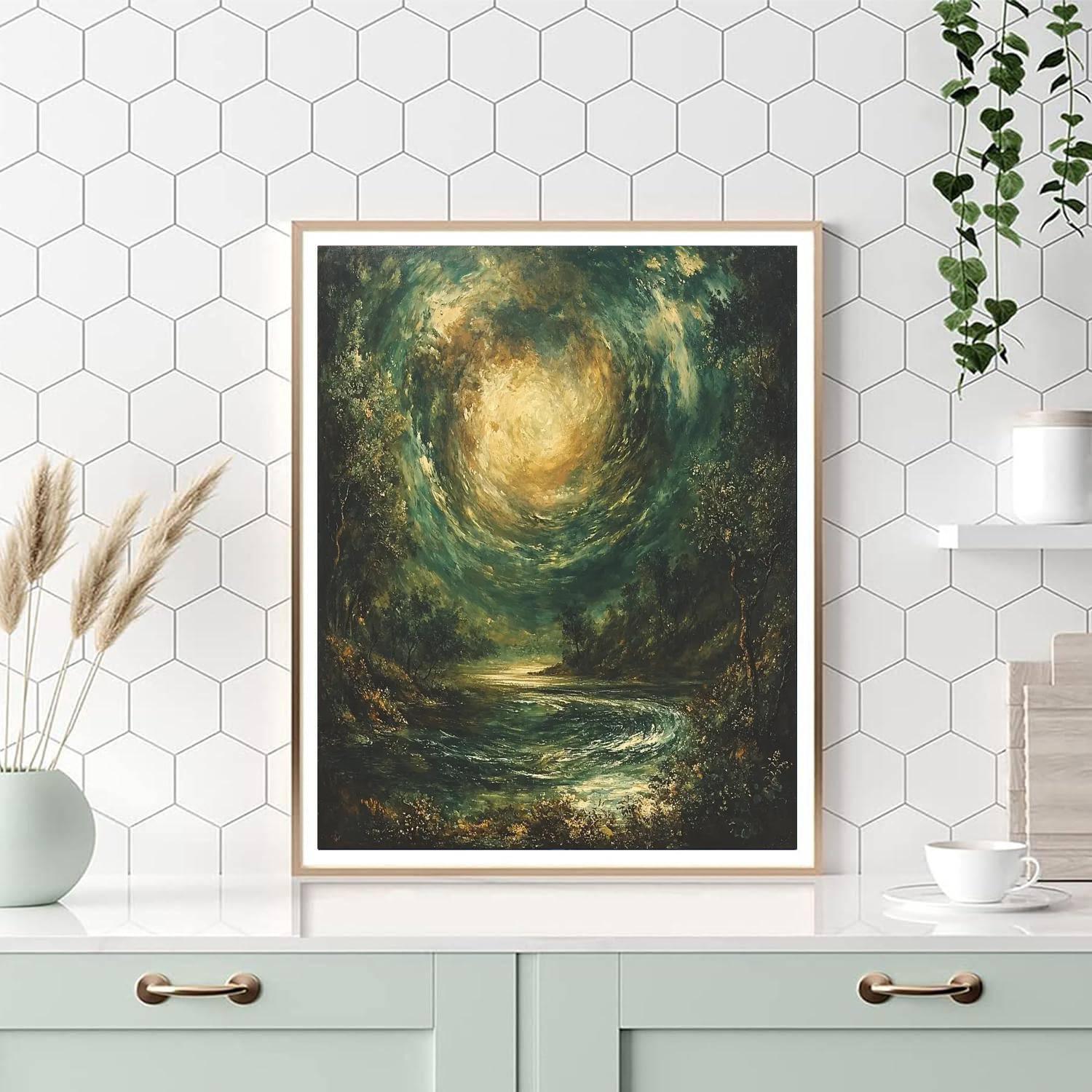 Caravaggio Inspired Nature's Reverie  Paint By Numbers Art