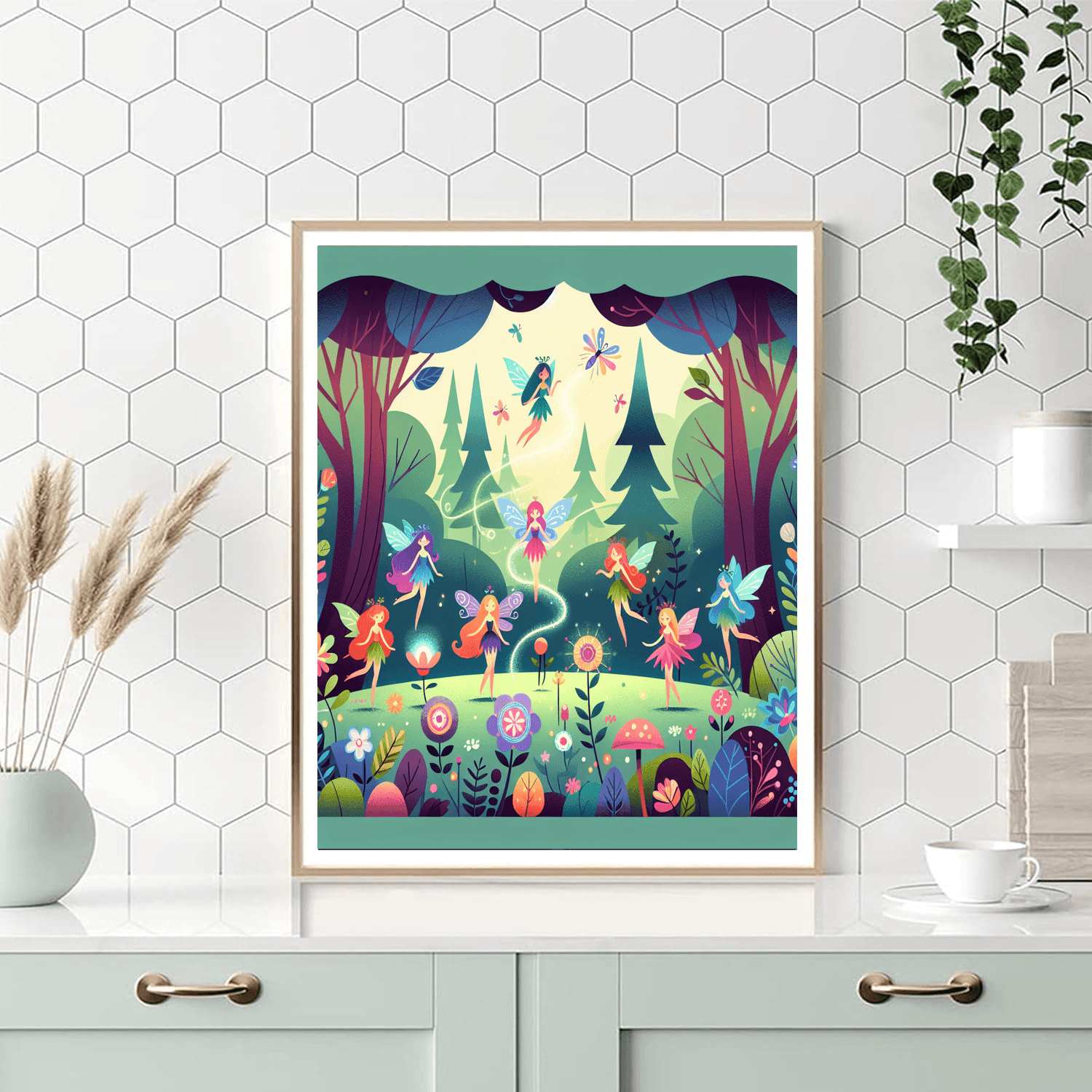Magical Fairy Woodland Paint By Number