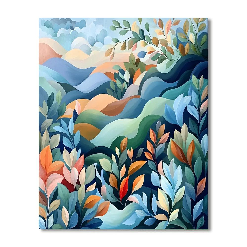 Frida Kahlo Inspired Dreams Of Nature  Paint By Color