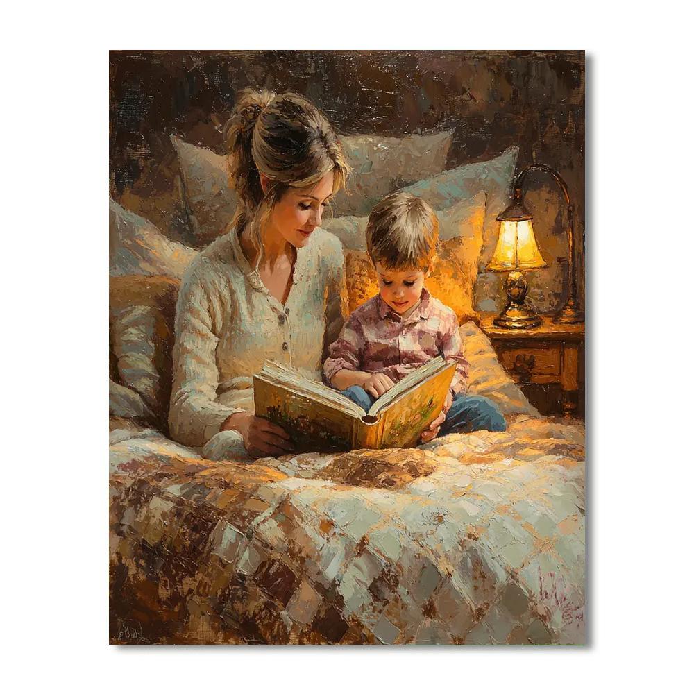 Cherished Bedtime Stories DIY Paint By Numbers