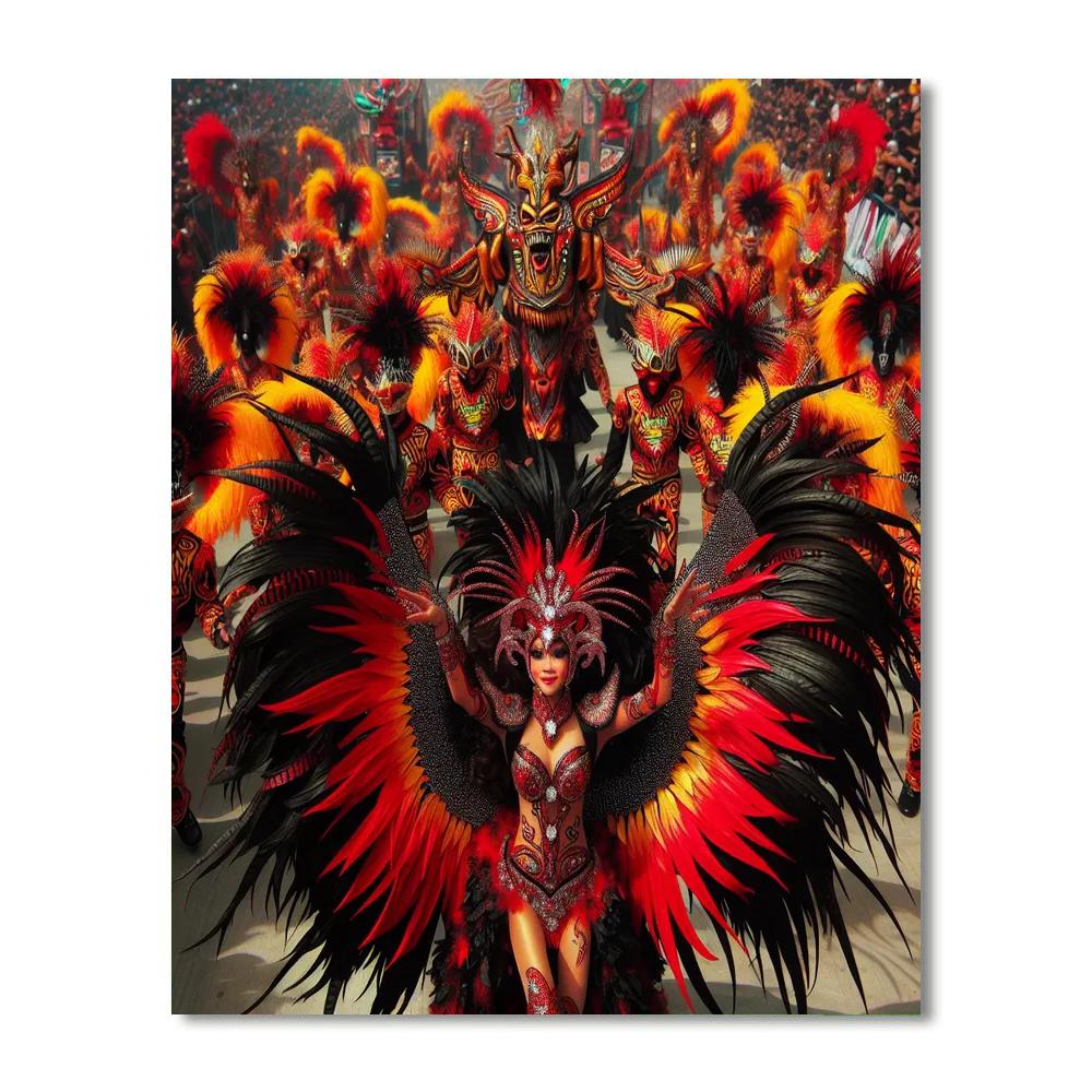 Diablada Festival - Bolivia Paint By Numbers