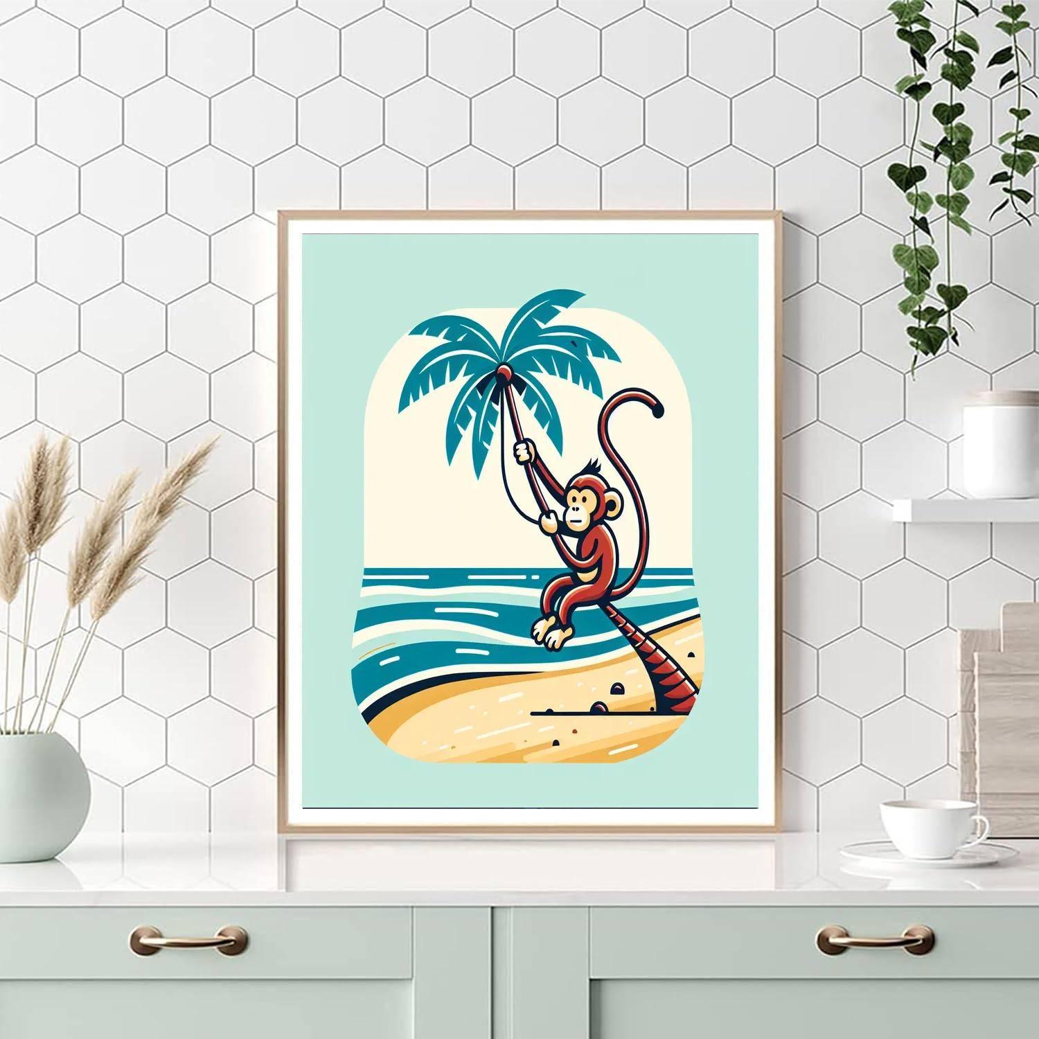 Island Paradise DIY Paint By Numbers