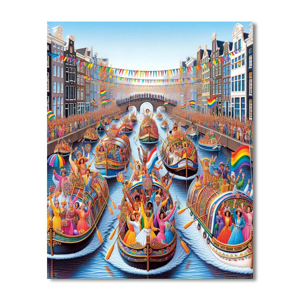 Canal Parade Paint By Color