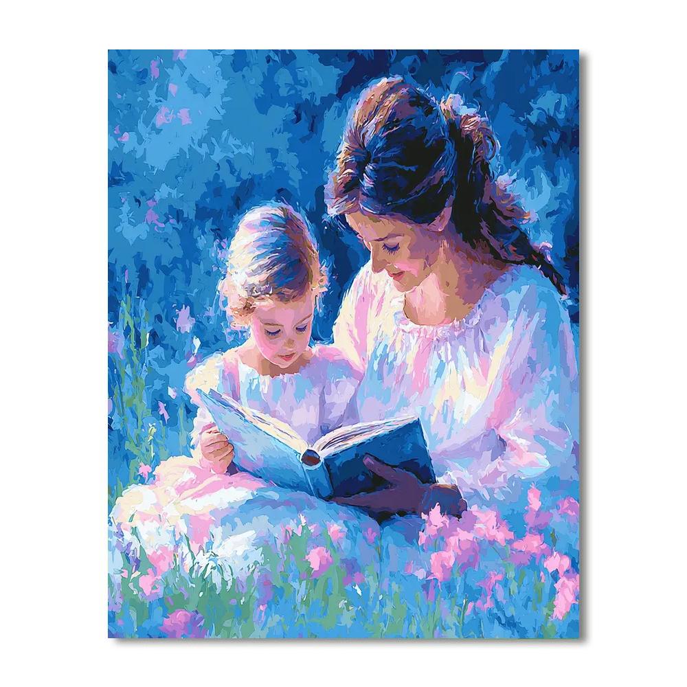 Cozy Reading Corner Painting Number Kit