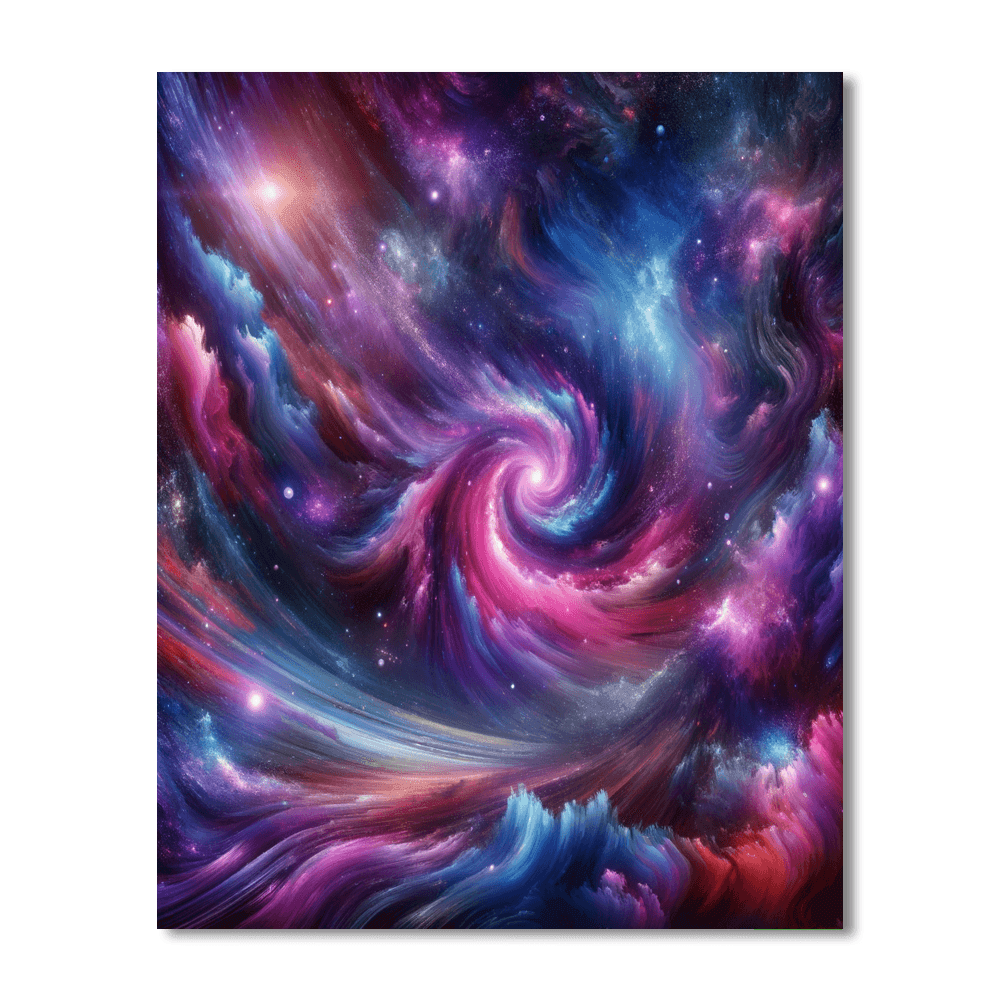 Cosmic Dance Of Colors Paint By Number