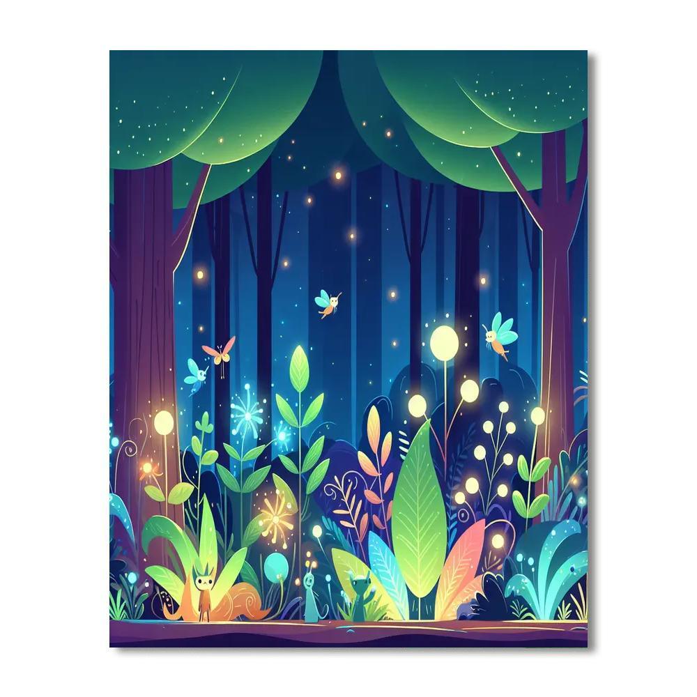 Fairy Forest Secrets Number Painting