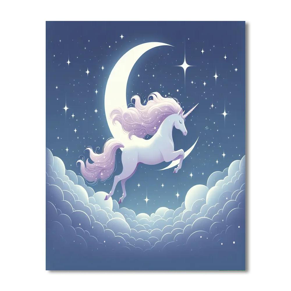 Sweet Dreams Unicorn Journey Painting Number Kit