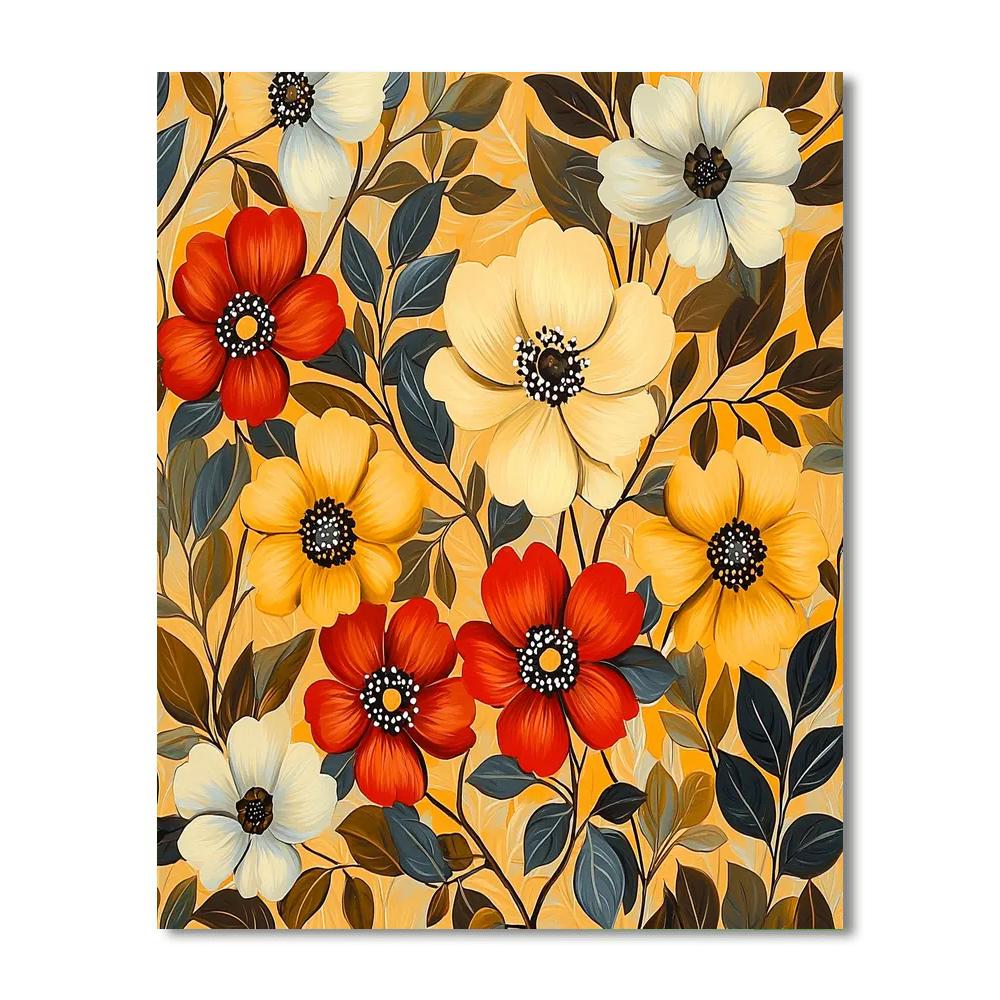 Frida Kahlo Inspired Eternal Garden Of Emotions  Painting By Numbers Kit