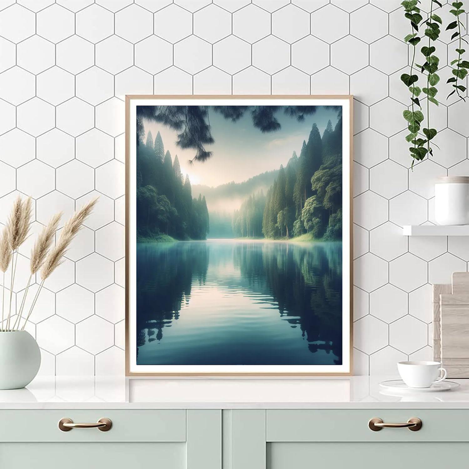 Lakeside Serenity Paint By Numbers Kits