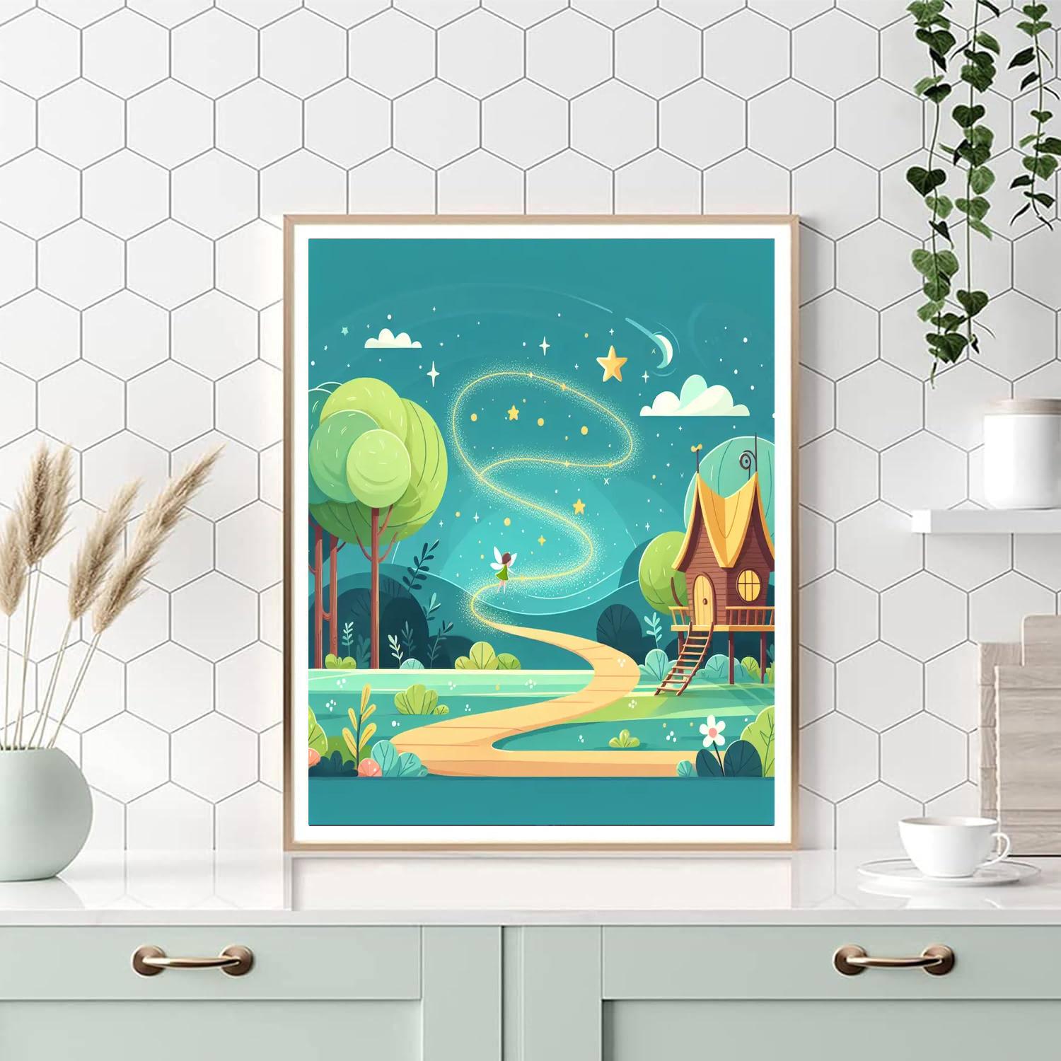Pixie Dust Adventure DIY Paint By Numbers
