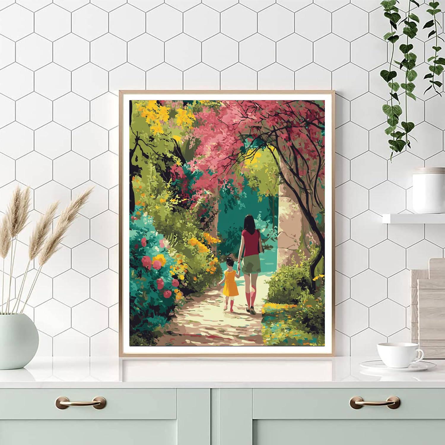 Springtime Adventures Number Painting