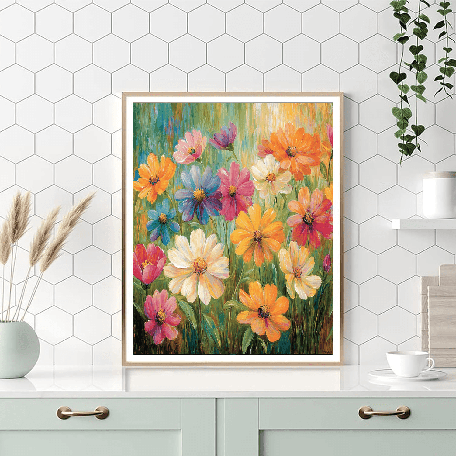 Pierre-Auguste Renoir Inspired The Joy Of Spring  Paint By Color