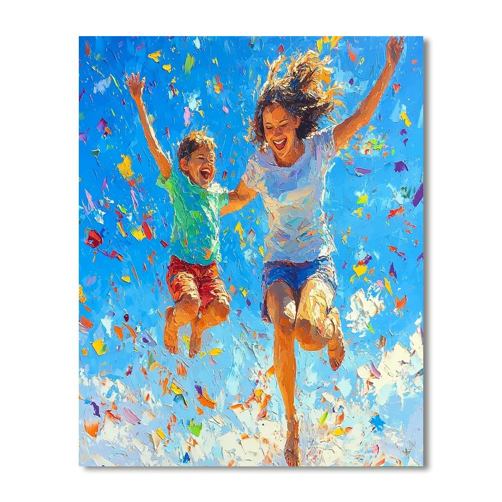 Kissing The Sky Paint By Color