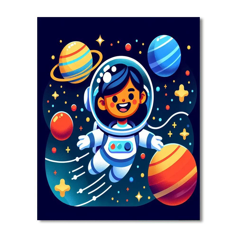 Galaxy Voyage Discovery Numbered Painting Kits