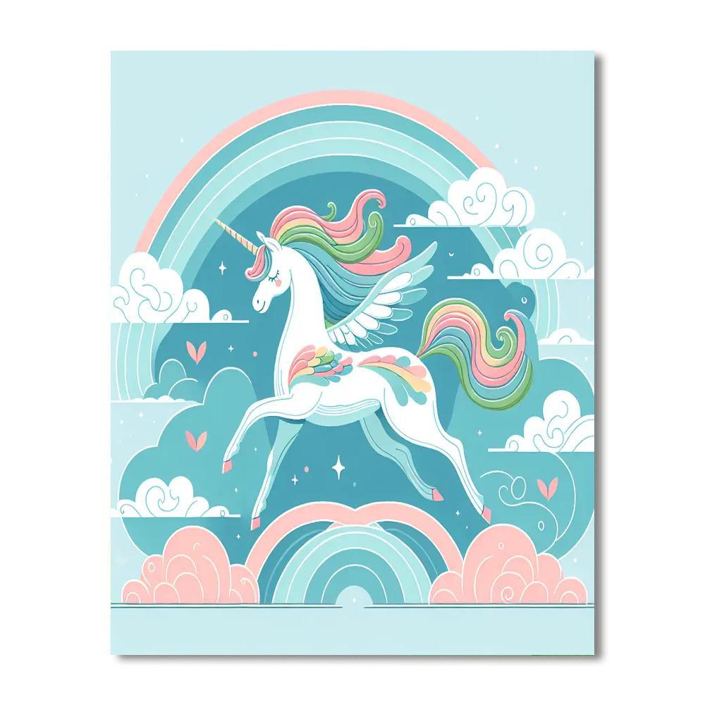 Dreamy Unicorn Paint By Numbers Kits