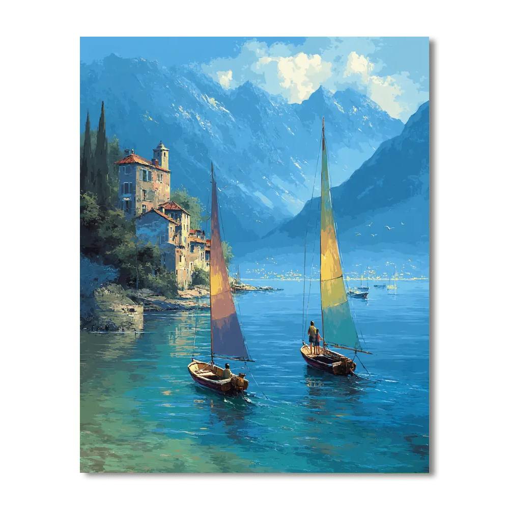 Harbor Of Hearts Paint By Numbers Kits