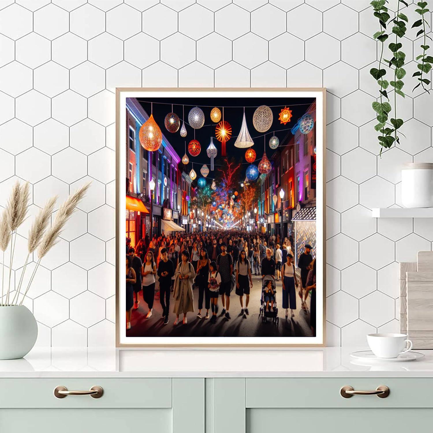 Nuit Blanche - Canada Paint By Number