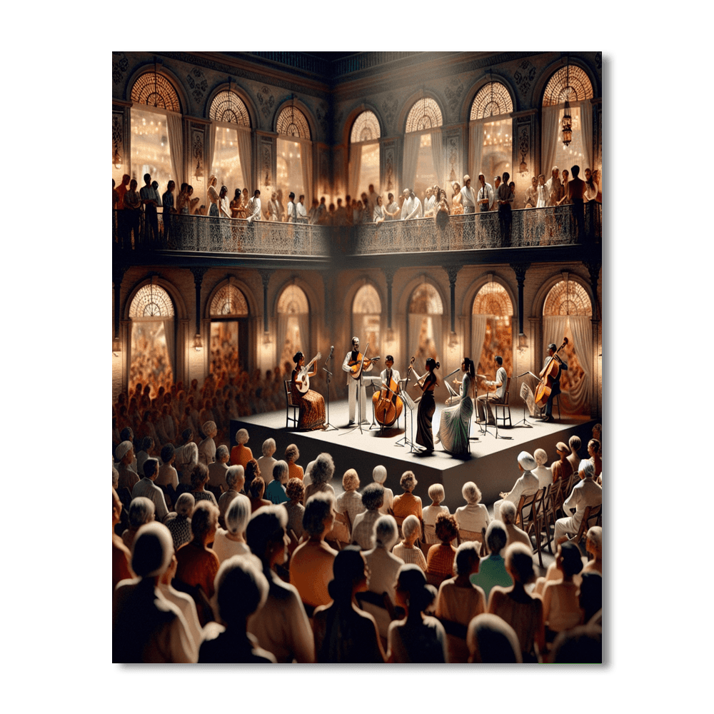 Spoleto Festival - Charleston, Usa Numbered Painting Kits