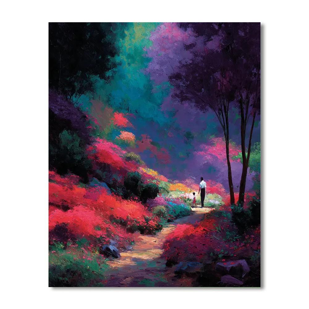 Blossoms Of Serenity Paint By Numbers Kits