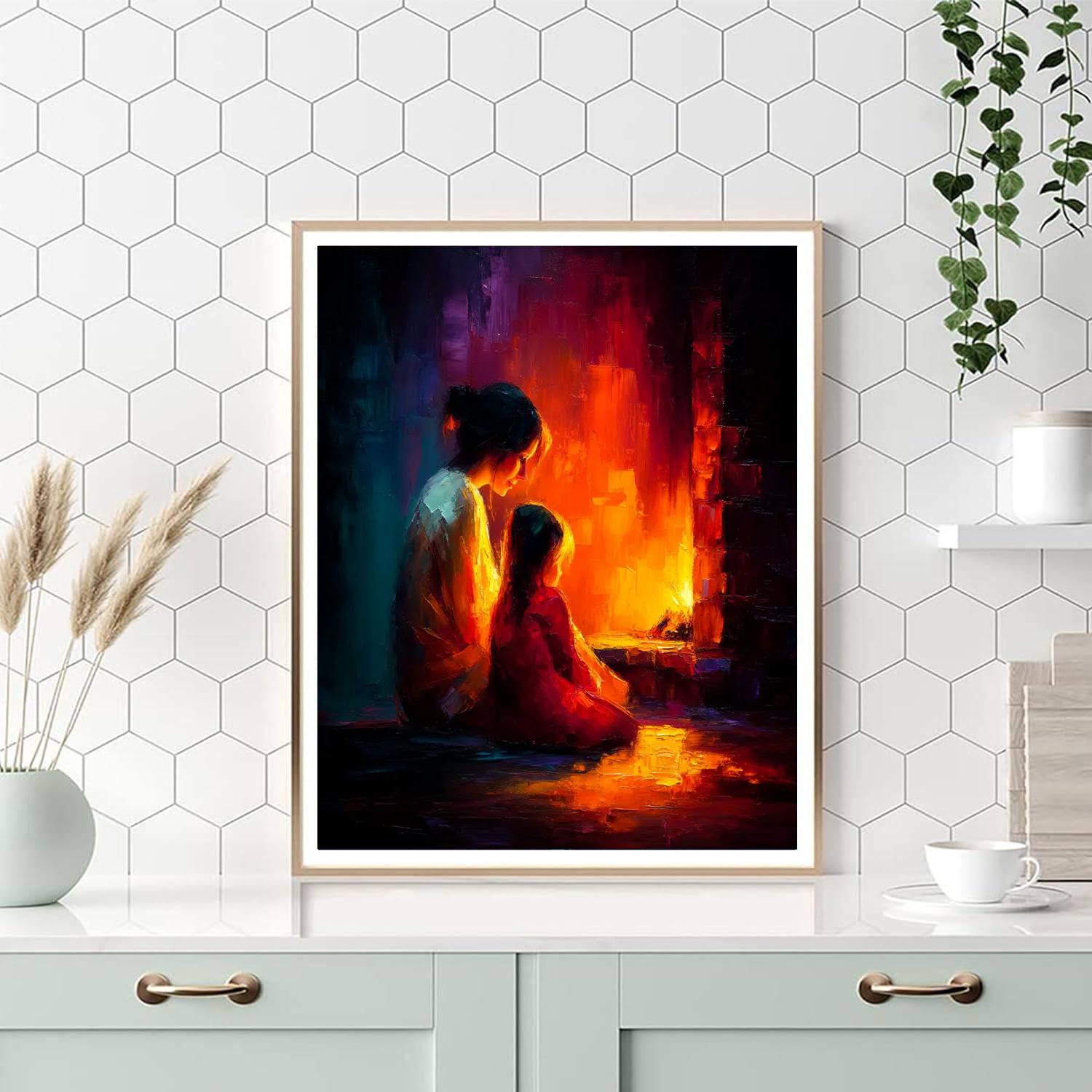 Embers Of Love Paint By Numbers Kits