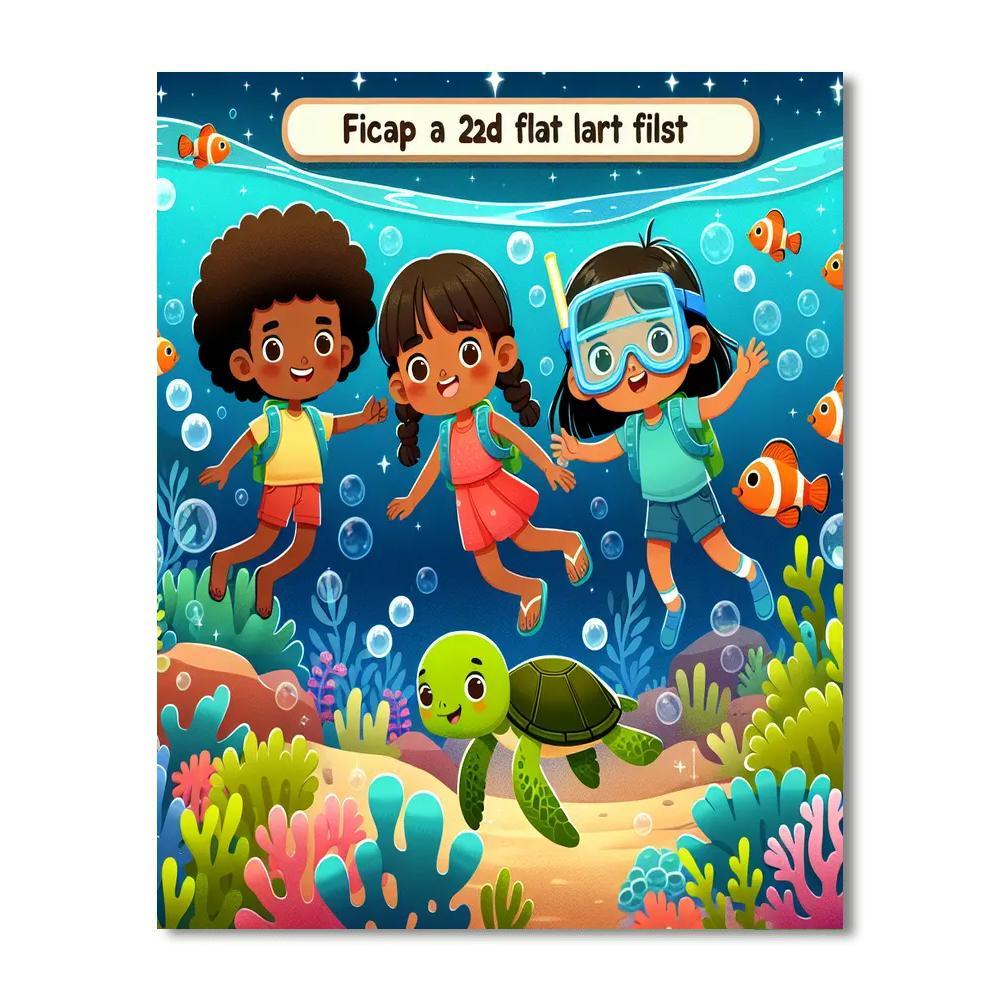 Underwater Exploration Team Paint By Numbers