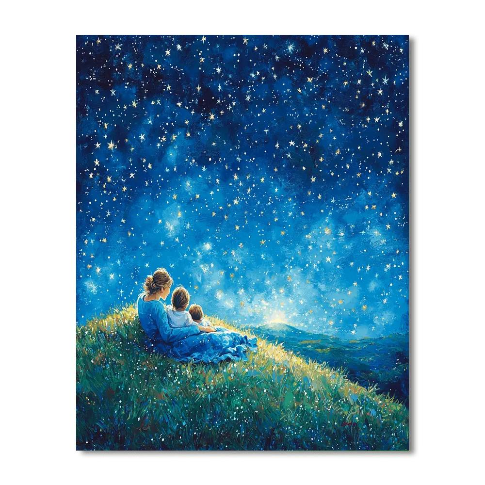 Dreaming Under The Stars Paint By Numbers Kits
