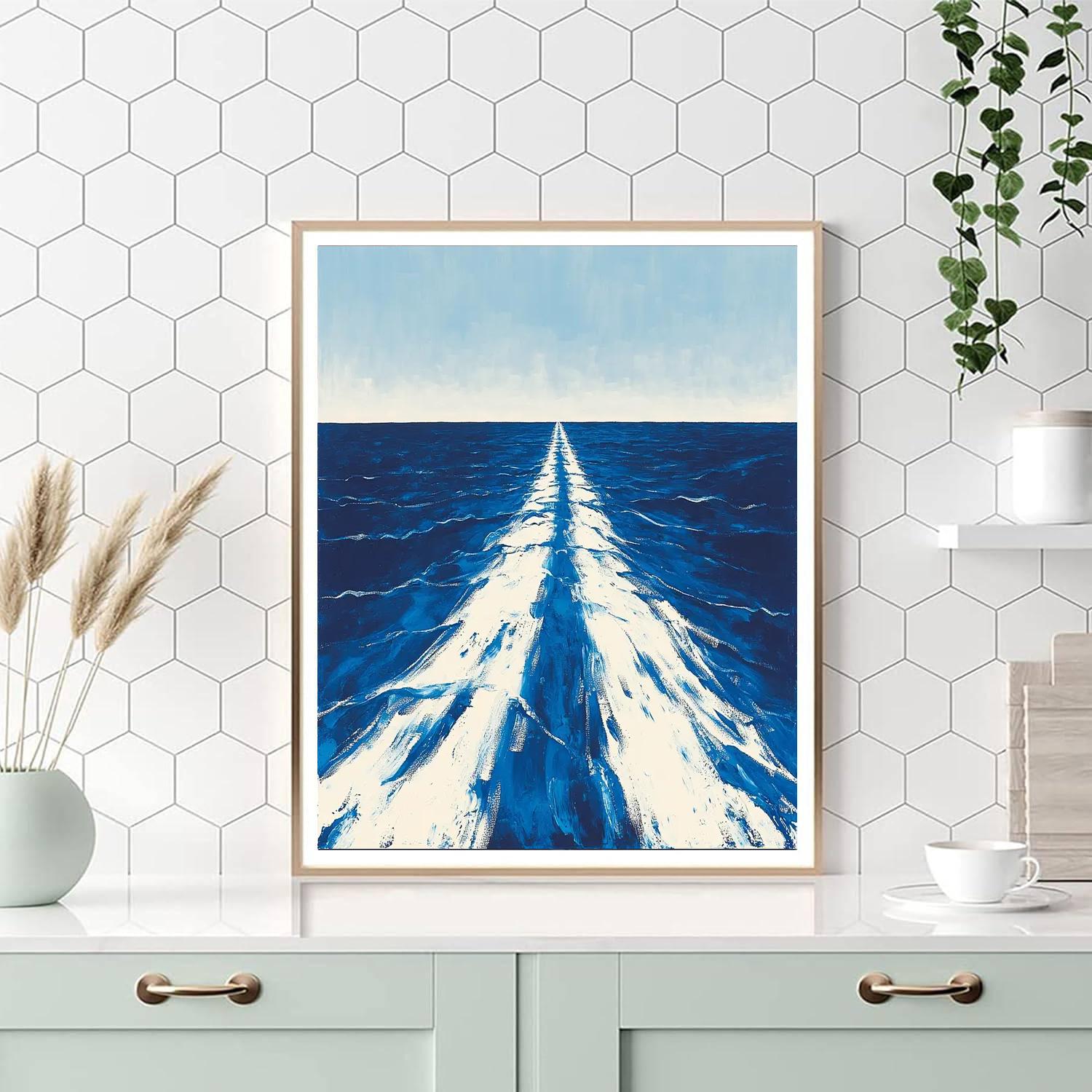 Yayoi Kusama Inspired Endless Horizon  DIY Paint By Numbers