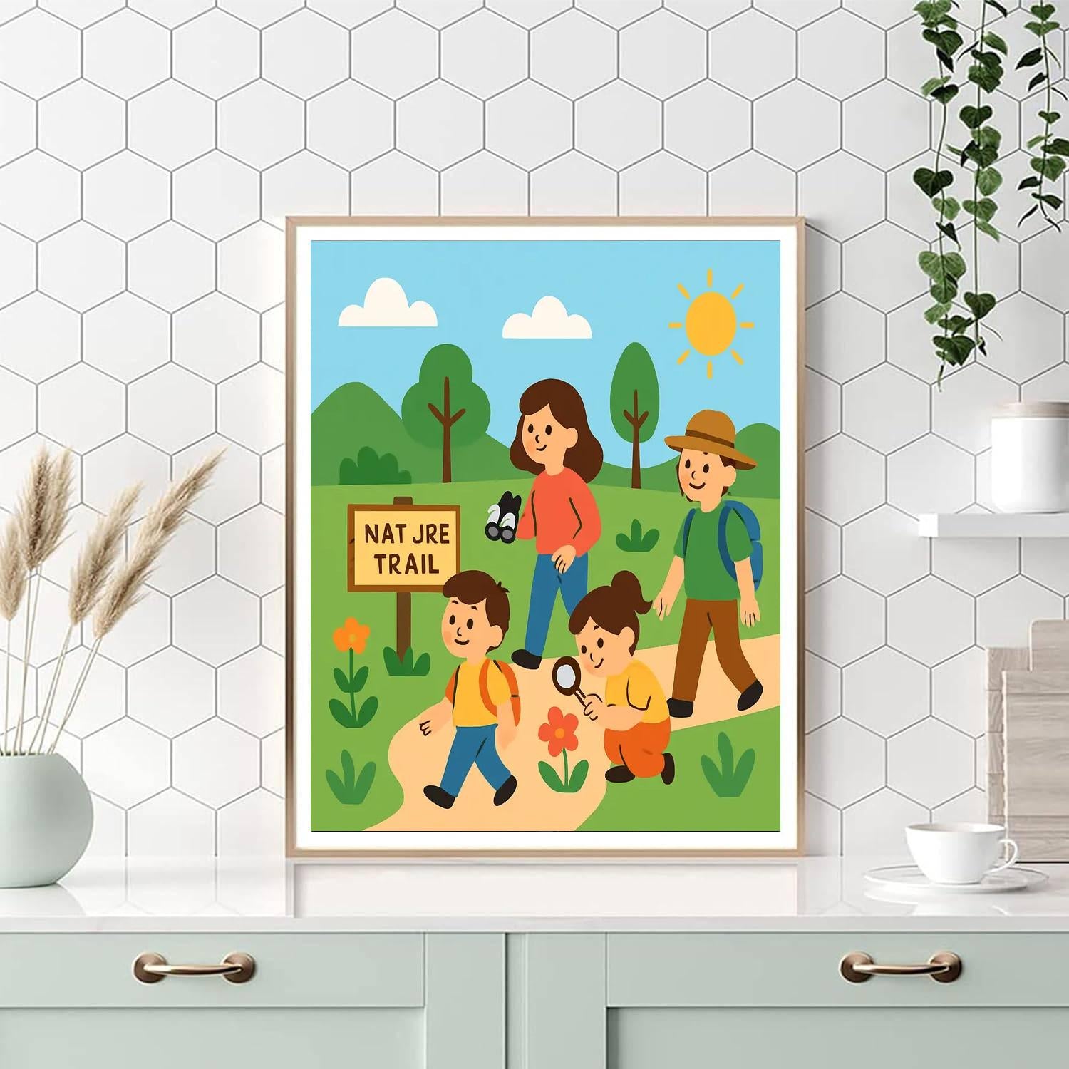 Nature Explorer's Trail Paint By Color