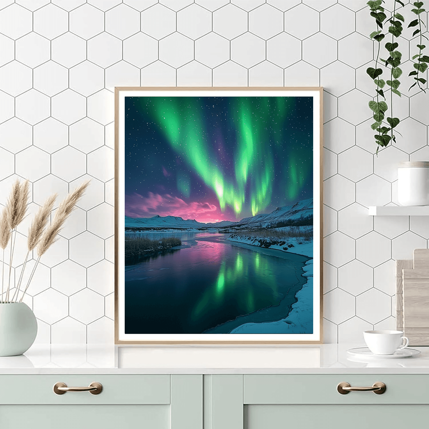 Northern Lights - Iceland DIY Paint By Numbers