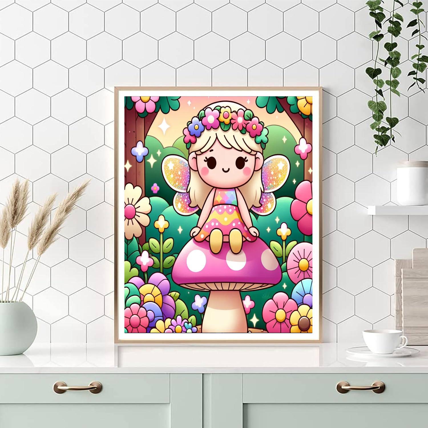 Forest Fairy Enchantment Paint By Color