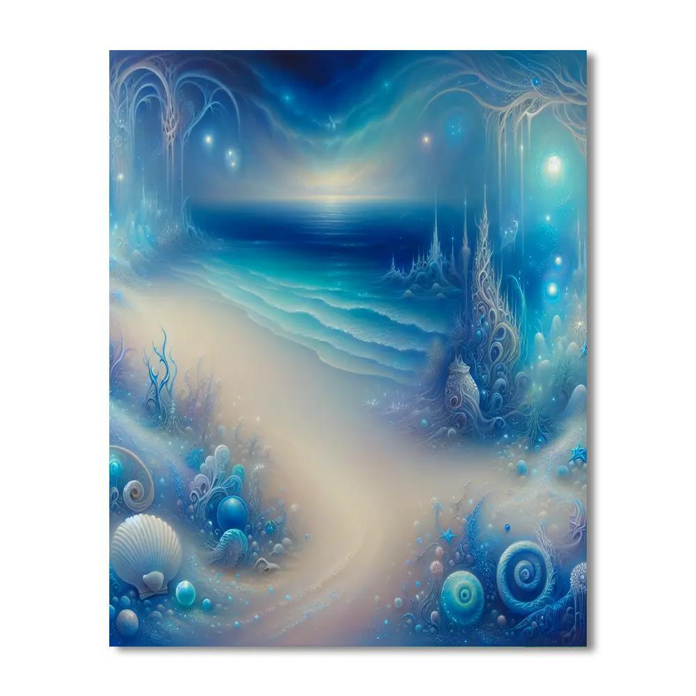 Mystical Beachscape Wonder Paint By Numbers Art