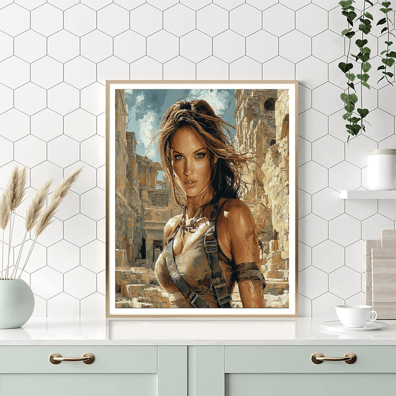 Angelina Jolie: The Adventurous Artisan Paint By Numbers