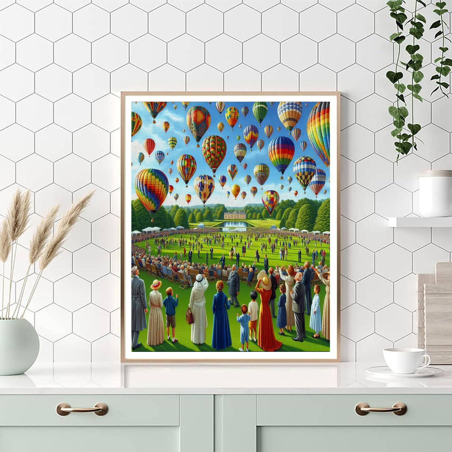 Bristol Balloon Fiesta - England DIY Paint By Numbers