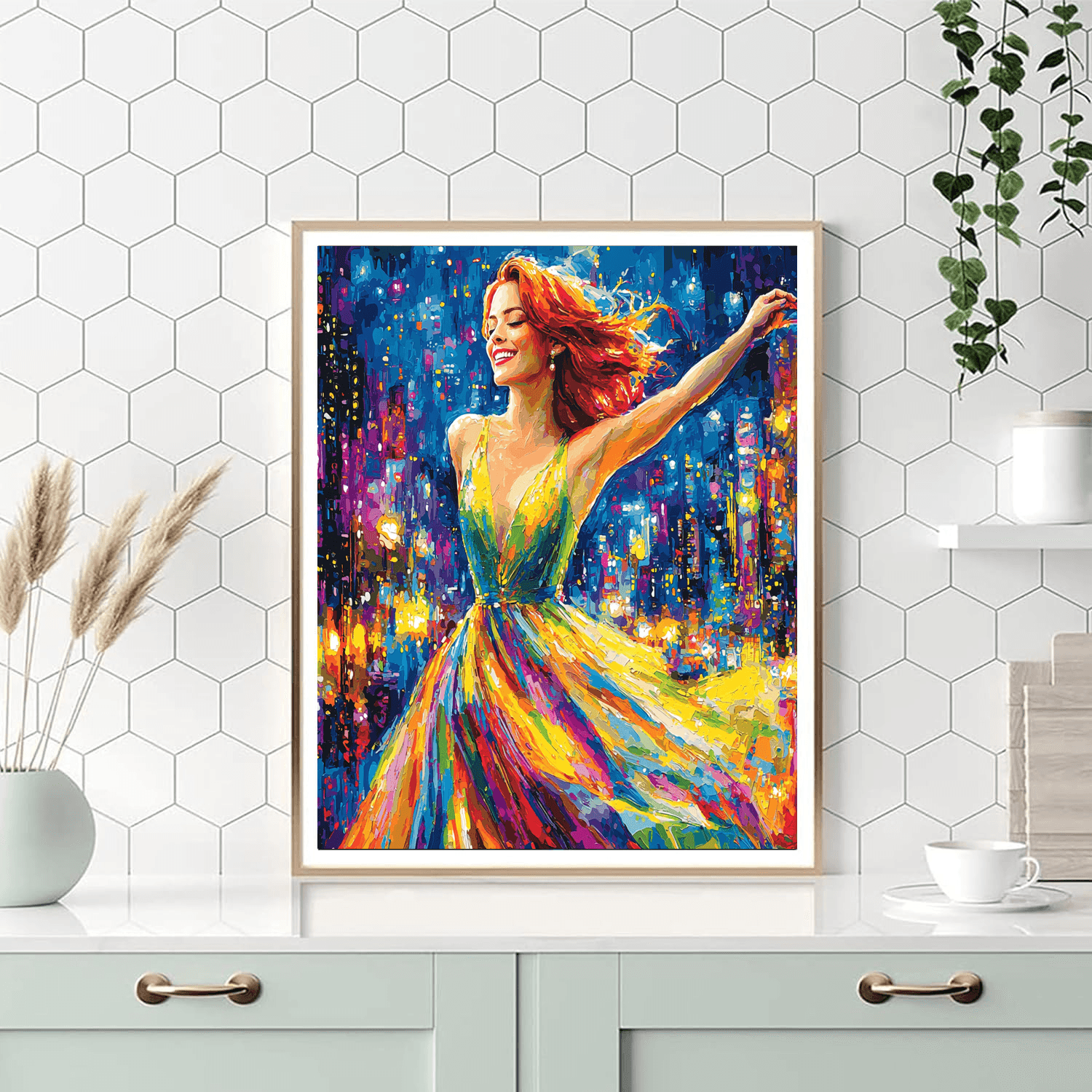 Emma Stone: The Radiance Of La La Land's Star Paint By Number