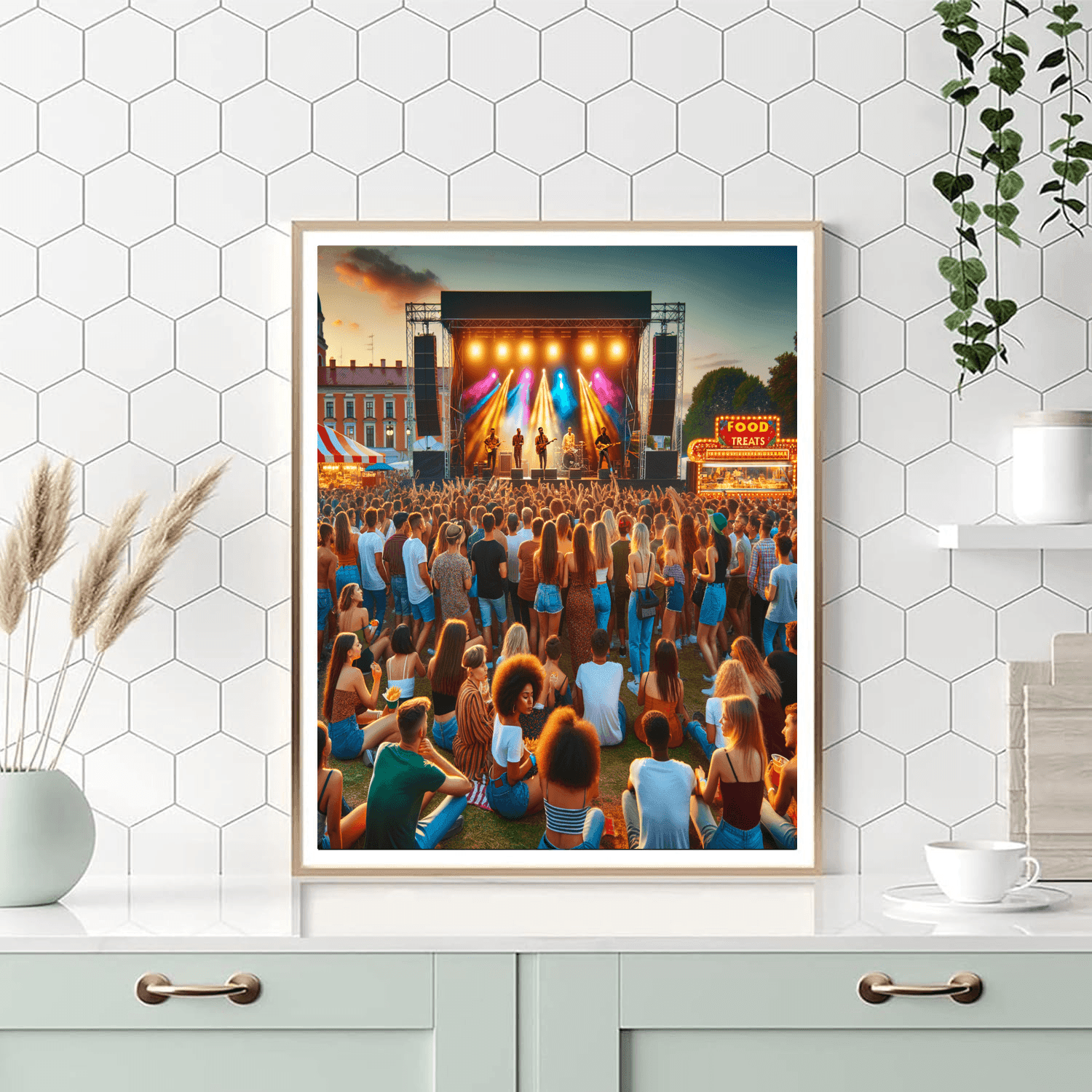 Cincinnati Music Festival DIY Paint By Numbers