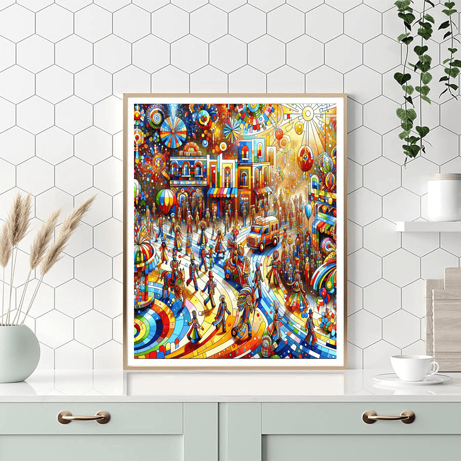 Lively Festivals Painting By Numbers Kit
