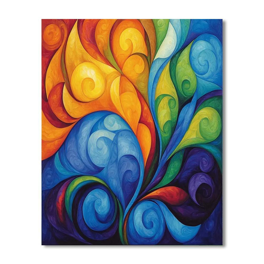 Caravaggio Inspired Symphony Of Colors  Painting By Numbers Kit