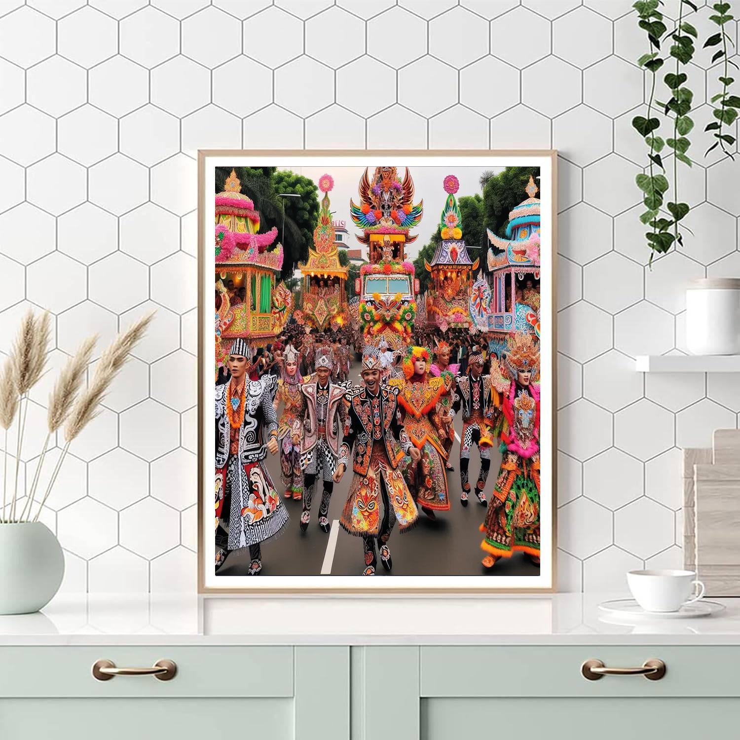 Karnaval - Surabaya Number Painting