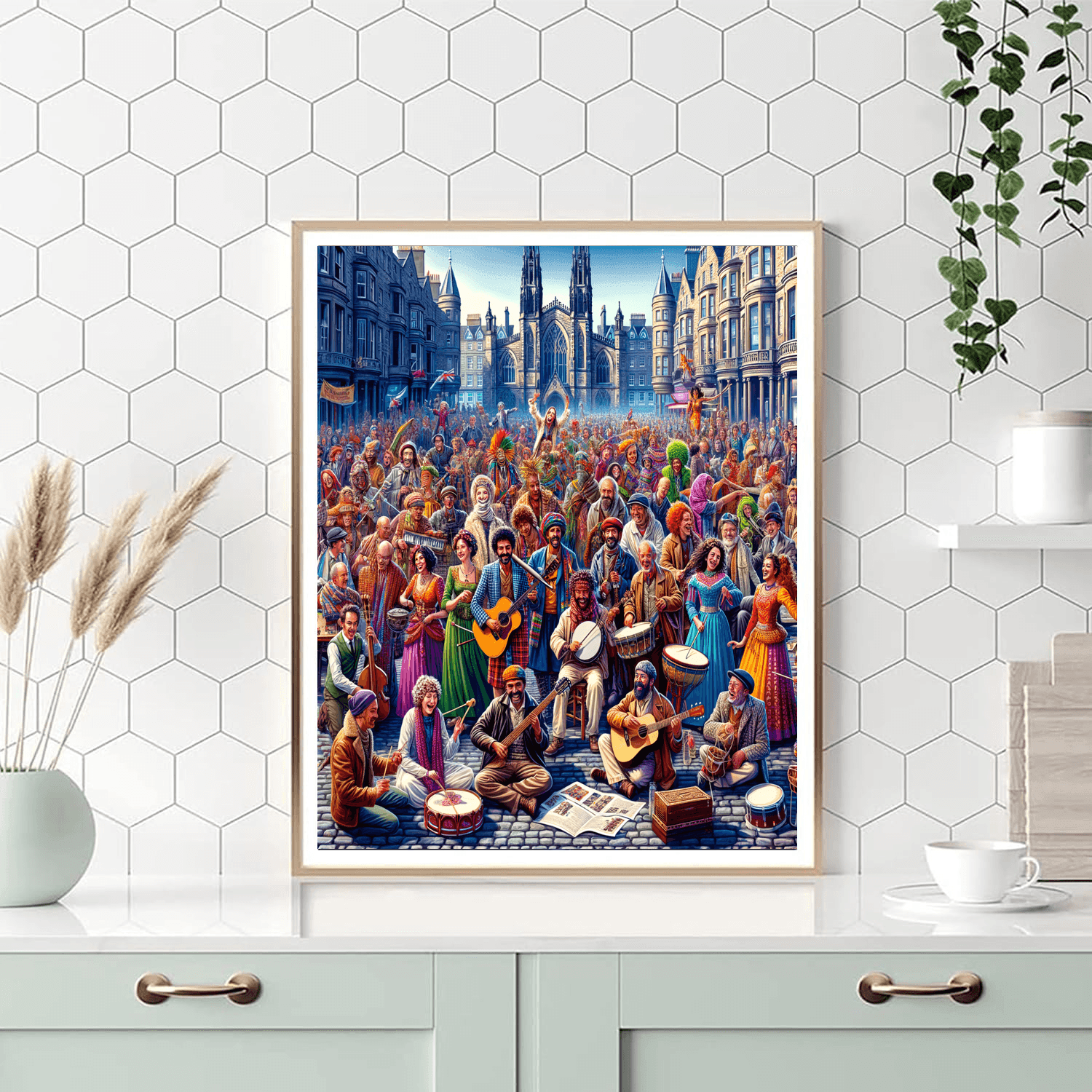 Edinburgh Festival Fringe - Uk Paint By Color