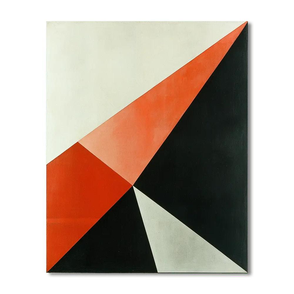 Kazimir Malevich Inspired Supreme Structure  Painting Number Kit