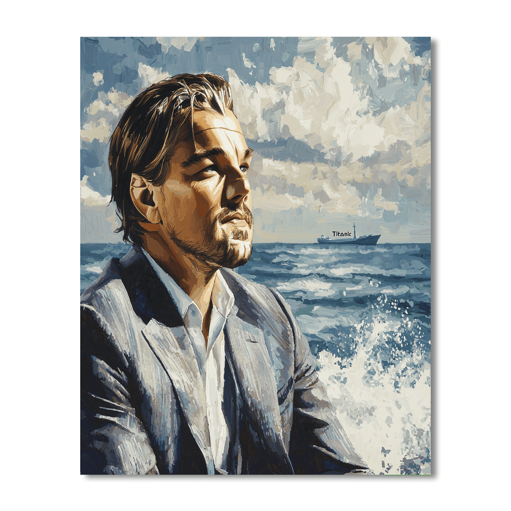 Leonardo Dicaprio: A Journey Through Cinematic Excellence Paint By Number