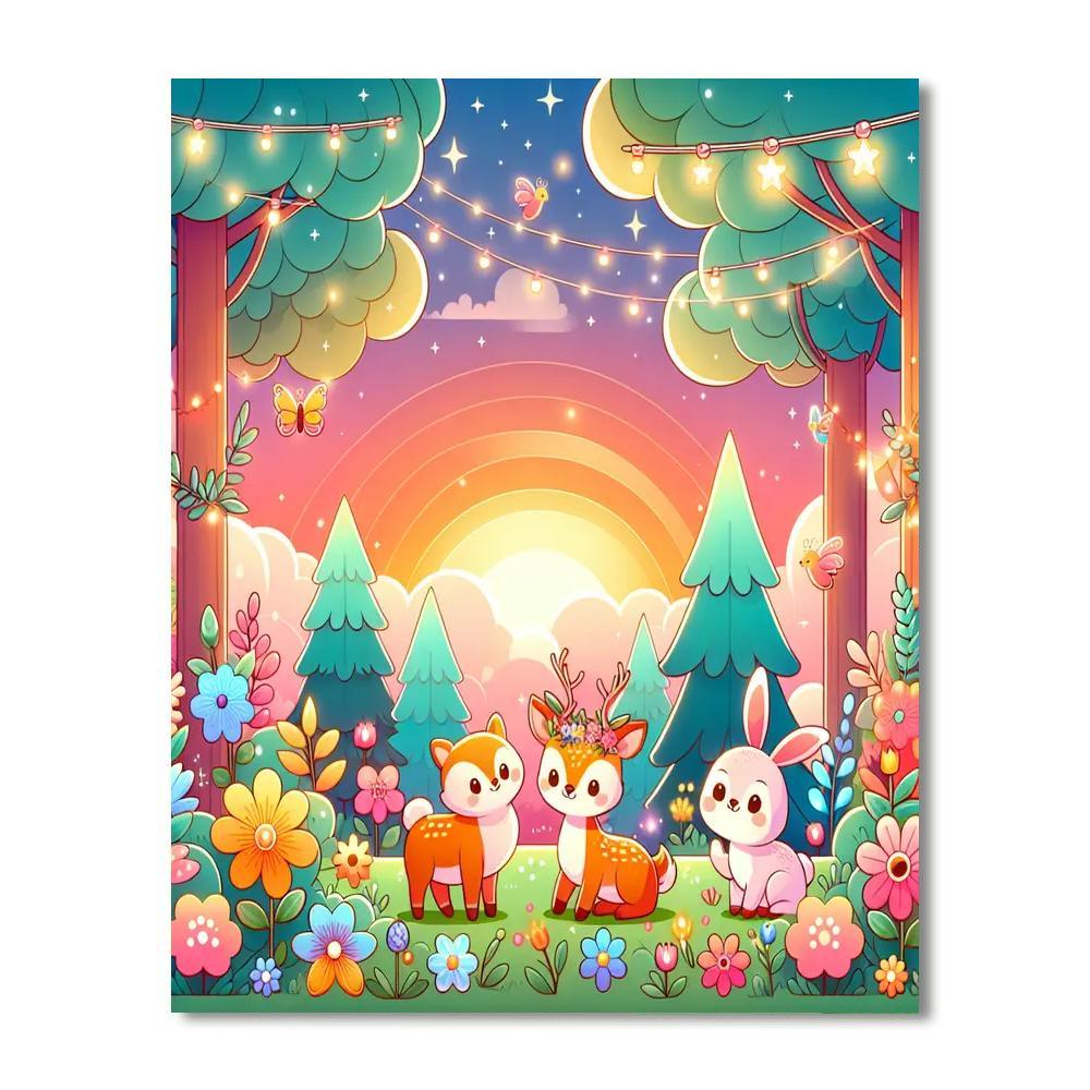 Enchanted Forest Expedition Paint By Number