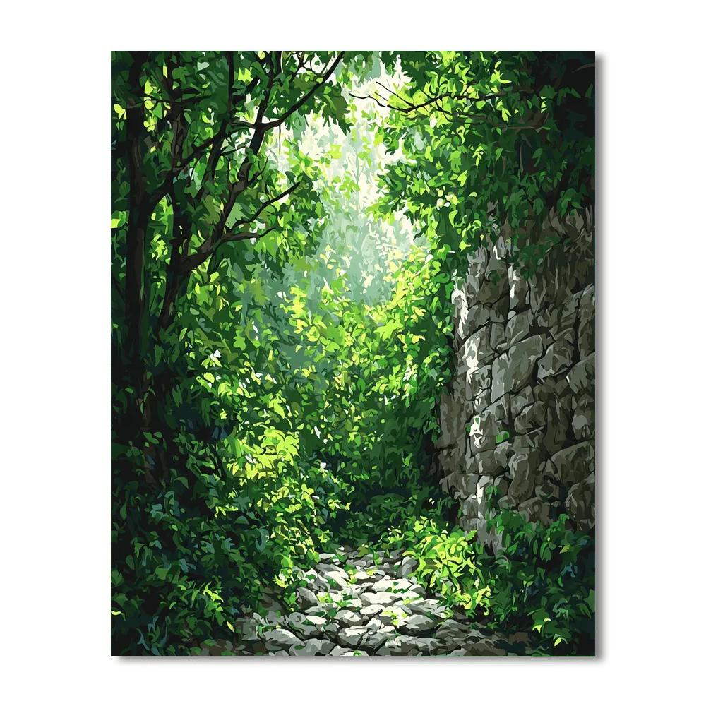 Michelangelo Inspired Ancient Enchantment  Paint By Numbers