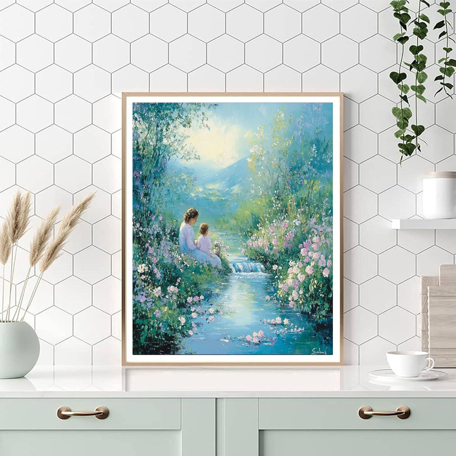 Serenade Of Serenity Painting Number Kit