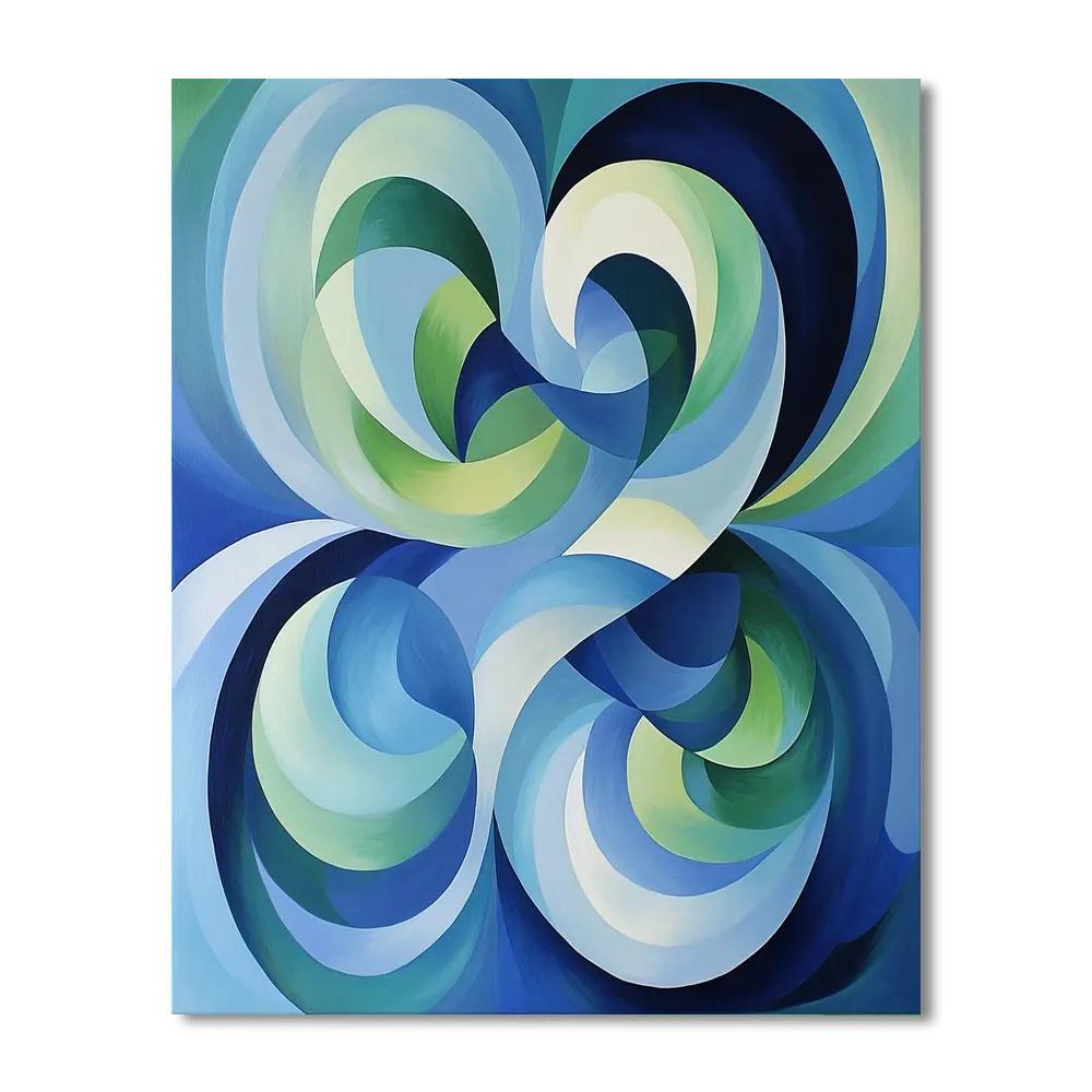 Frida Kahlo Inspired Spirals Of Reflection  Painting By Numbers Kit