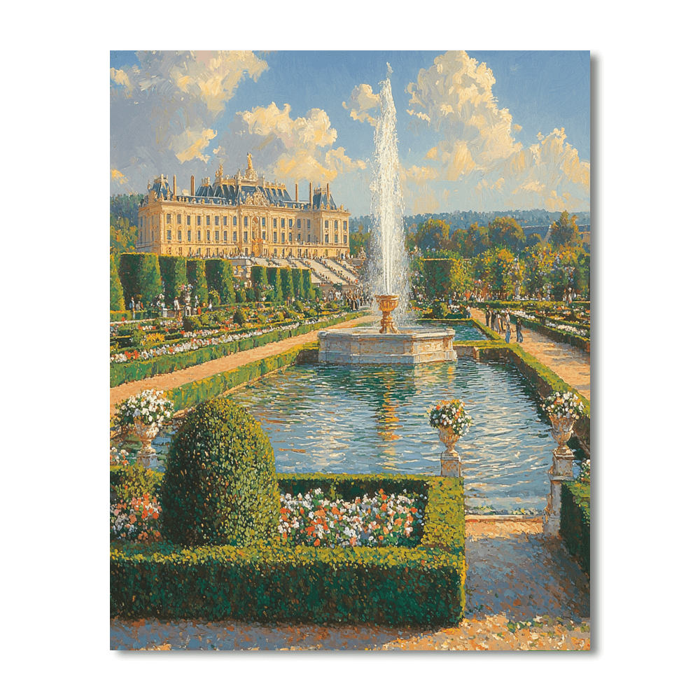 The Gardens Of Versailles Numbered Painting Kits