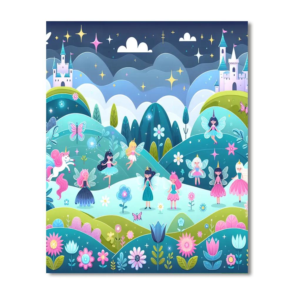 Fantastic Fairyland Journey Paint By Numbers